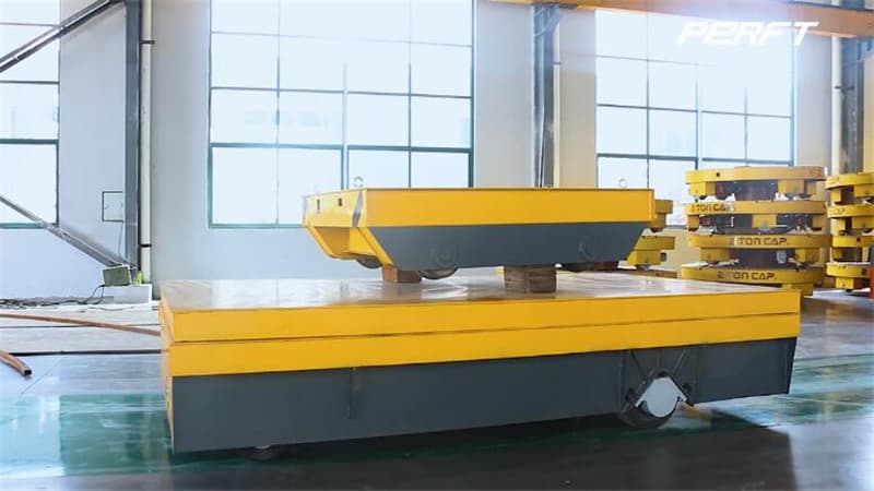 Heavy Duty Die Carts For Foundry Workshop 200T